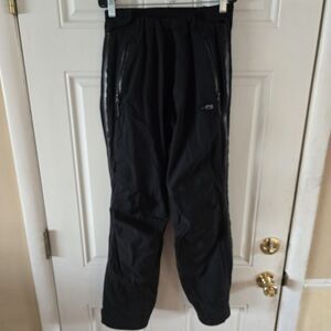 REI Women XS Black Full Side Zip Snow Ski Shell Pants Waterproof Alpine Outdoor